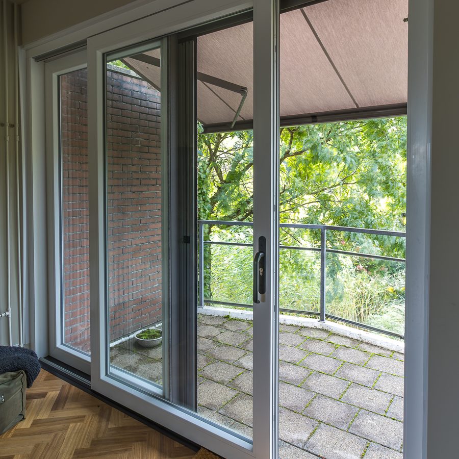 Kunststof balkondeuren met dubbele beglazing
